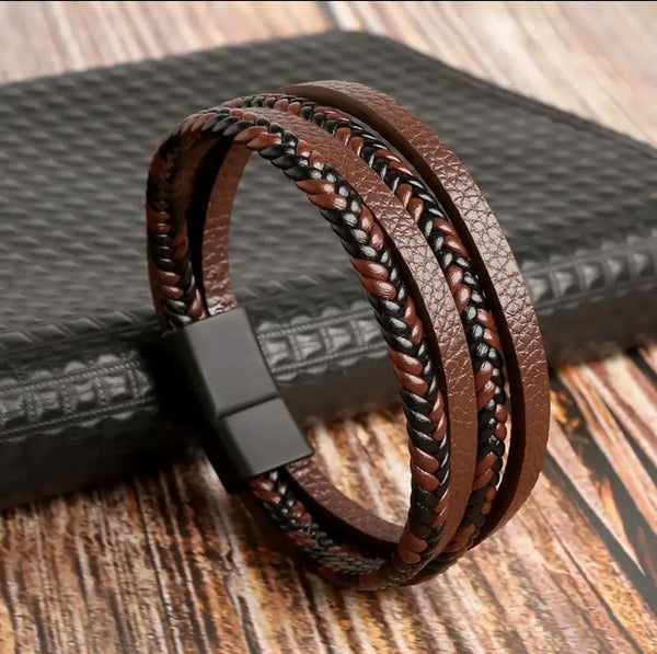 Leather Men's Bracelet